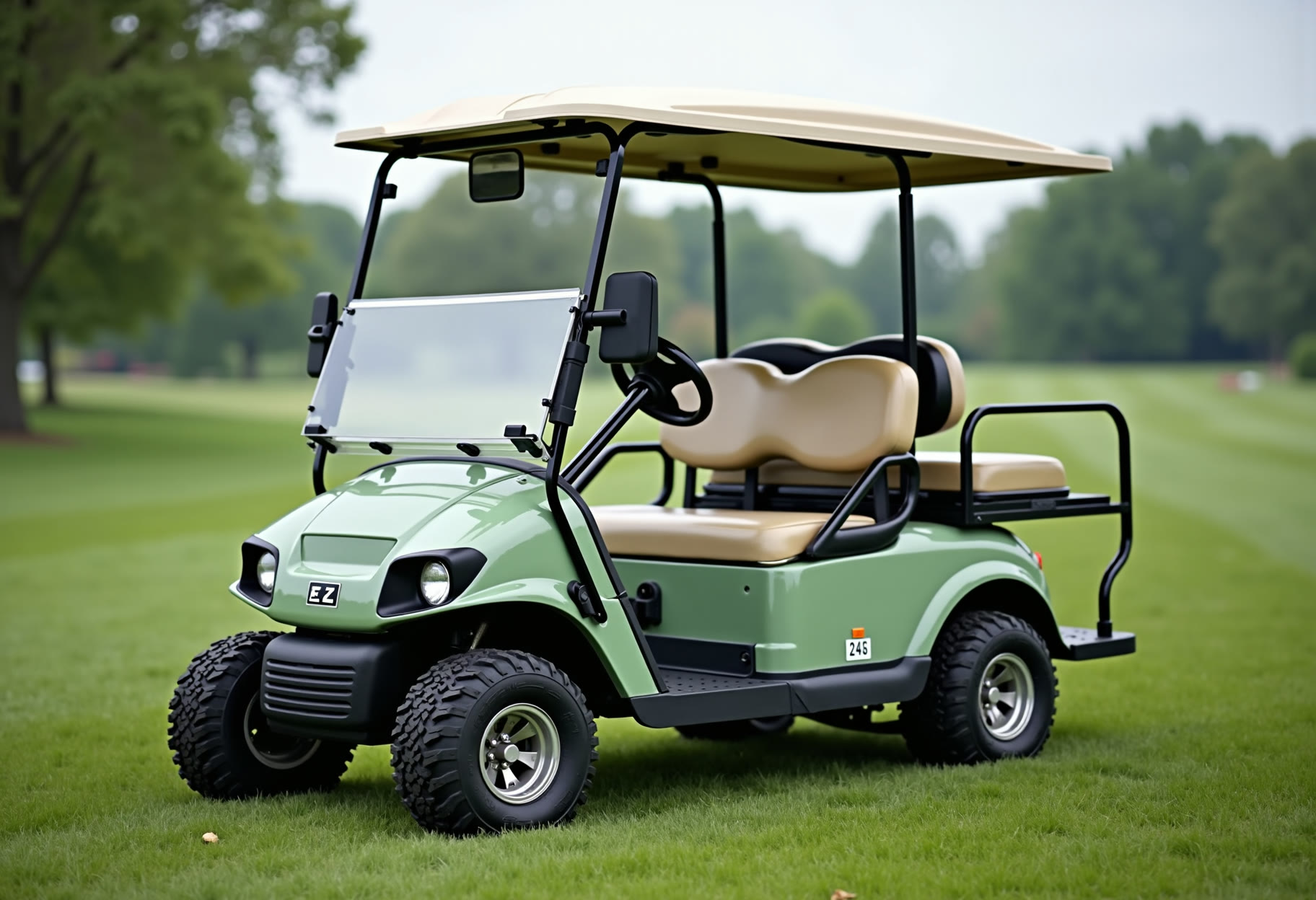 Used EZ-GO after service